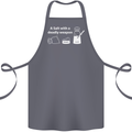 A Salt With a Deadly Weapon Funny Food Cotton Apron 100% Organic Steel