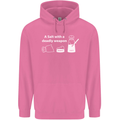 A Salt With a Deadly Weapon Funny Food Mens 80% Cotton Hoodie Azelea