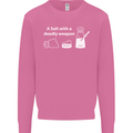 A Salt With a Deadly Weapon Funny Food Mens Sweatshirt Jumper Azalea