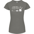 A Salt With a Deadly Weapon Funny Food Womens Petite Cut T-Shirt Charcoal