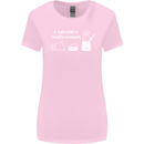 A Salt With a Deadly Weapon Funny Food Womens Wider Cut T-Shirt Light Pink