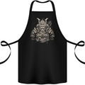 A Samurai Warrior Cotton Apron 100% Organic Black
