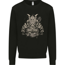 A Samurai Warrior Kids Sweatshirt Jumper Black