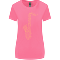 A Saxaphone Musical Instruments Brass Band Womens Wider Cut T-Shirt Azalea