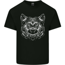 A Shiba Dog Drawing Kids T-Shirt Childrens Black