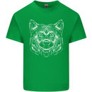 A Shiba Dog Drawing Mens Cotton T-Shirt Tee Top Irish Green