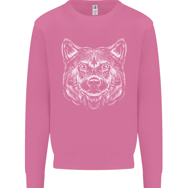 A Shiba Dog Drawing Mens Sweatshirt Jumper Azalea