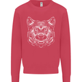 A Shiba Dog Drawing Mens Sweatshirt Jumper Heliconia