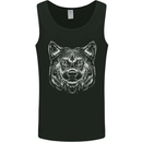 A Shiba Dog Drawing Mens Vest Tank Top Black