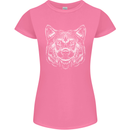 A Shiba Dog Drawing Womens Petite Cut T-Shirt Azalea