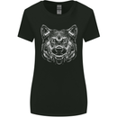 A Shiba Dog Drawing Womens Wider Cut T-Shirt Black