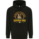 A Shiba Inu Dog Childrens Kids Hoodie Black