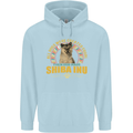 A Shiba Inu Dog Childrens Kids Hoodie Light Blue
