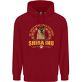 A Shiba Inu Dog Childrens Kids Hoodie Red