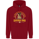 A Shiba Inu Dog Childrens Kids Hoodie Red