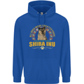A Shiba Inu Dog Childrens Kids Hoodie Royal Blue