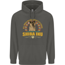A Shiba Inu Dog Childrens Kids Hoodie Storm Grey