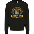 A Shiba Inu Dog Kids Sweatshirt Jumper Black