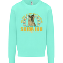 A Shiba Inu Dog Kids Sweatshirt Jumper Peppermint