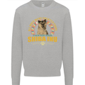 A Shiba Inu Dog Kids Sweatshirt Jumper Sports Grey