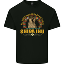 A Shiba Inu Dog Kids T-Shirt Childrens Black