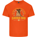 A Shiba Inu Dog Kids T-Shirt Childrens Orange