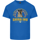 A Shiba Inu Dog Kids T-Shirt Childrens Royal Blue