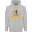 A Shiba Inu Dog Mens 80% Cotton Hoodie Sports Grey