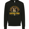 A Shiba Inu Dog Mens Sweatshirt Jumper Black
