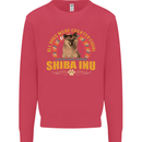 A Shiba Inu Dog Mens Sweatshirt Jumper Heliconia