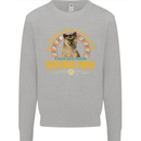 A Shiba Inu Dog Mens Sweatshirt Jumper Sports Grey