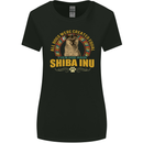A Shiba Inu Dog Womens Wider Cut T-Shirt Black