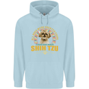 A Shih Tzu Dog Childrens Kids Hoodie Light Blue