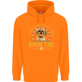 A Shih Tzu Dog Childrens Kids Hoodie Orange