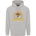 A Shih Tzu Dog Childrens Kids Hoodie Sports Grey