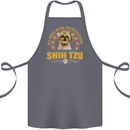 A Shih Tzu Dog Cotton Apron 100% Organic Steel