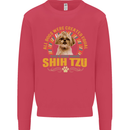 A Shih Tzu Dog Kids Sweatshirt Jumper Heliconia