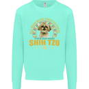 A Shih Tzu Dog Kids Sweatshirt Jumper Peppermint