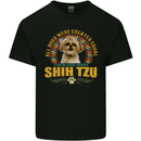 A Shih Tzu Dog Kids T-Shirt Childrens Black