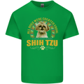 A Shih Tzu Dog Kids T-Shirt Childrens Irish Green