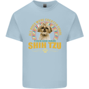 A Shih Tzu Dog Kids T-Shirt Childrens Light Blue