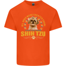 A Shih Tzu Dog Kids T-Shirt Childrens Orange