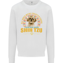 A Shih Tzu Dog Mens Sweatshirt Jumper White