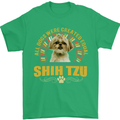 A Shih Tzu Dog Mens T-Shirt 100% Cotton Irish Green