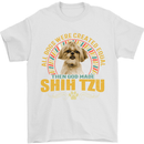 A Shih Tzu Dog Mens T-Shirt 100% Cotton White