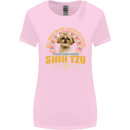 A Shih Tzu Dog Womens Wider Cut T-Shirt Light Pink