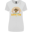 A Shih Tzu Dog Womens Wider Cut T-Shirt White