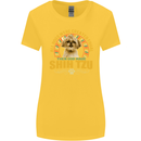 A Shih Tzu Dog Womens Wider Cut T-Shirt Yellow