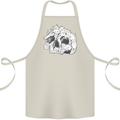 A Skull Made of Cats Cotton Apron 100% Organic Natural