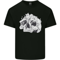 A Skull Made of Cats Kids T-Shirt Childrens Black